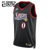 Dres Philadelphia 76ers Tyrese Maxey Nike 2025-26 Classic Edition Crno Swingman - Dječji